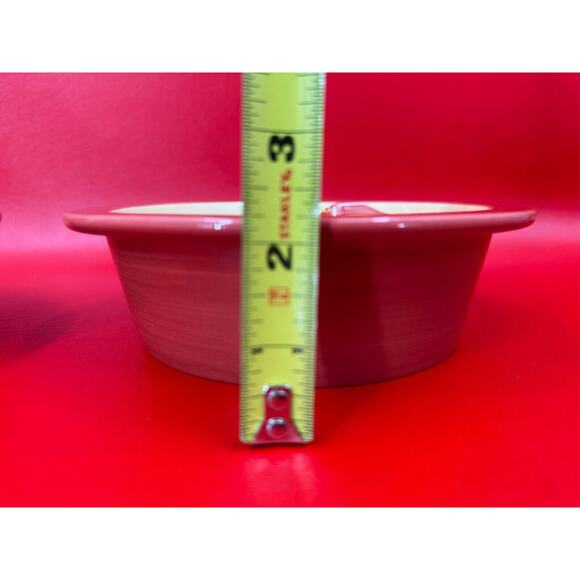Gail Pittman Southern Living At Home Sienna Pet Bowls Set Of Two Retired HTF - Picture 9 of 11